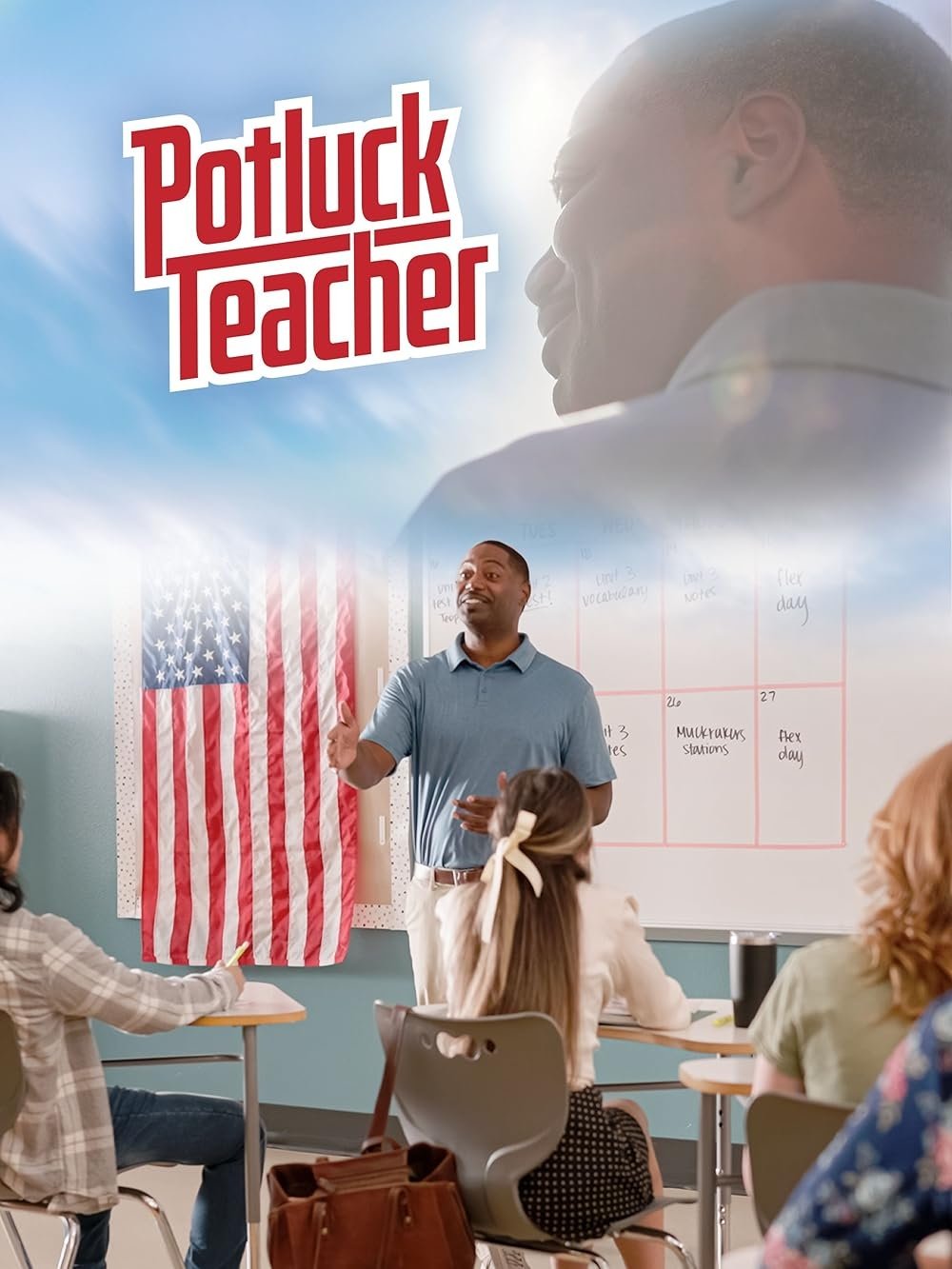 Potluck Teacher Hindi Dubbed Movie Poster (2025)