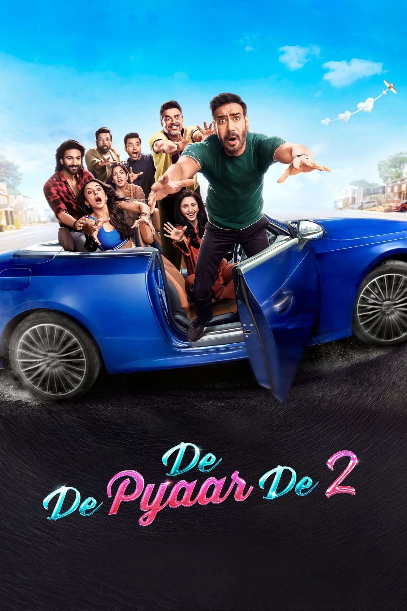De De Pyaar De 2 Hindi Dubbed Movie Poster (2025)