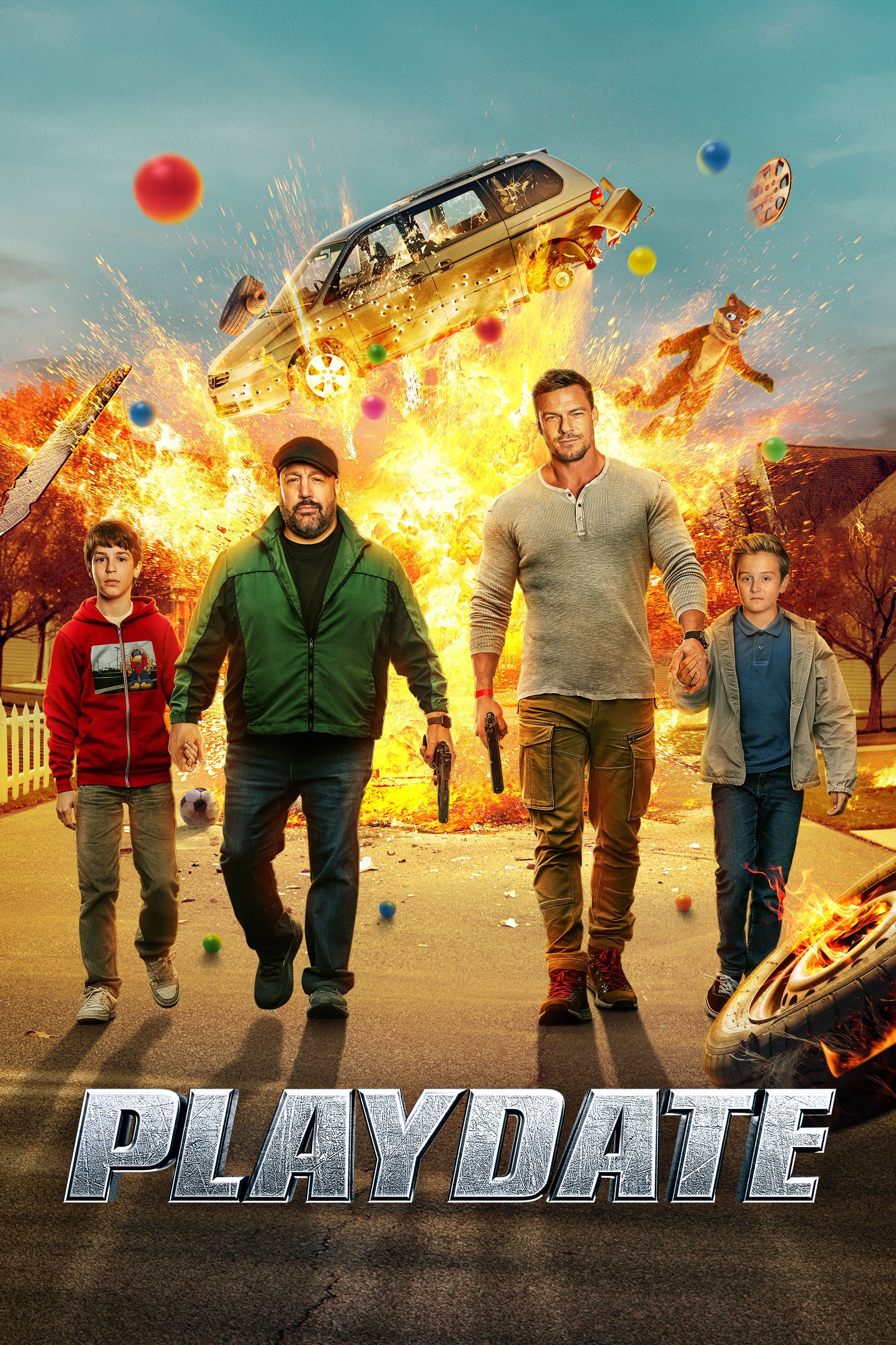 Playdate Hindi Dubbed Movie Poster (2025)