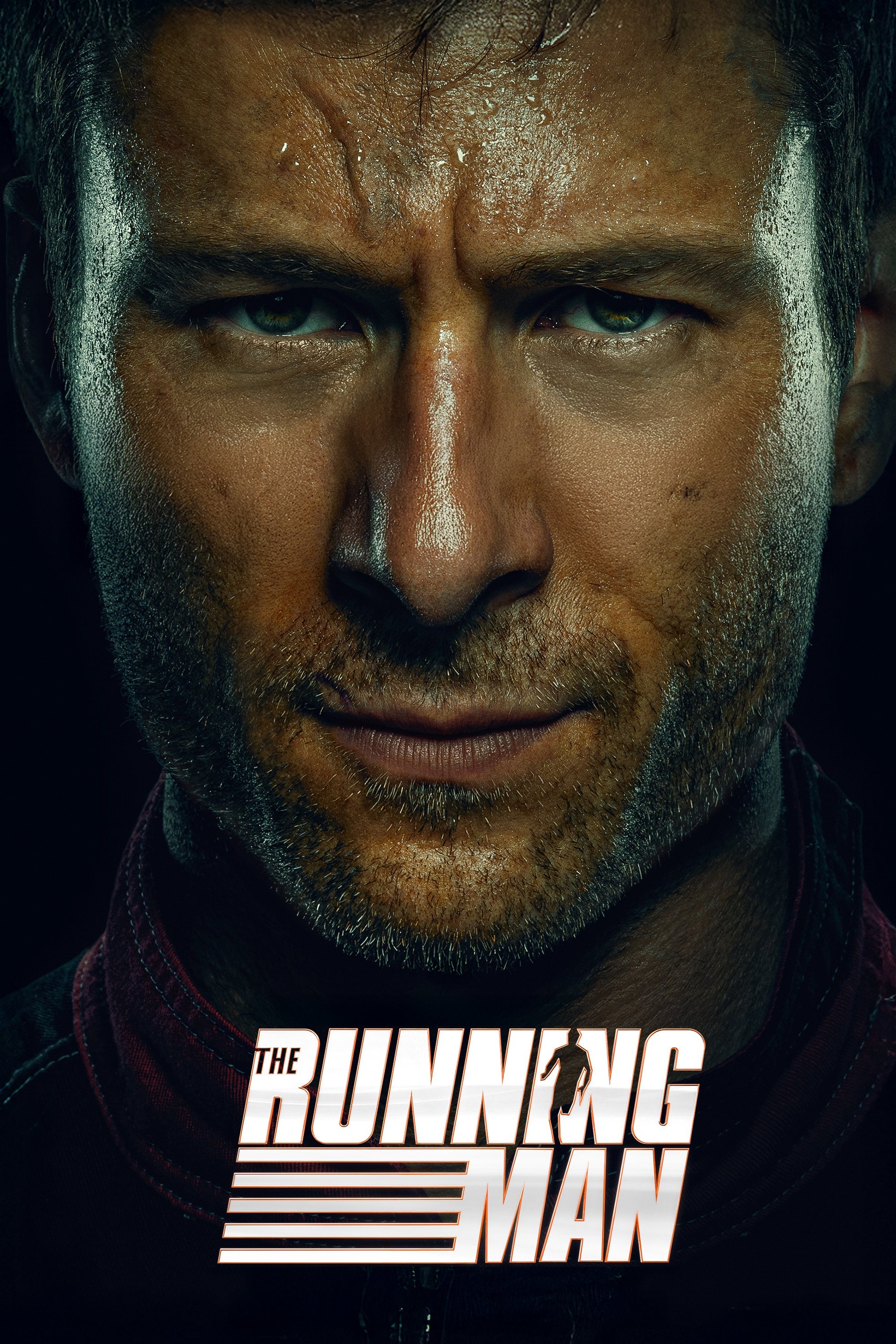 The Running Man Hindi Dubbed Movie Poster (2025)