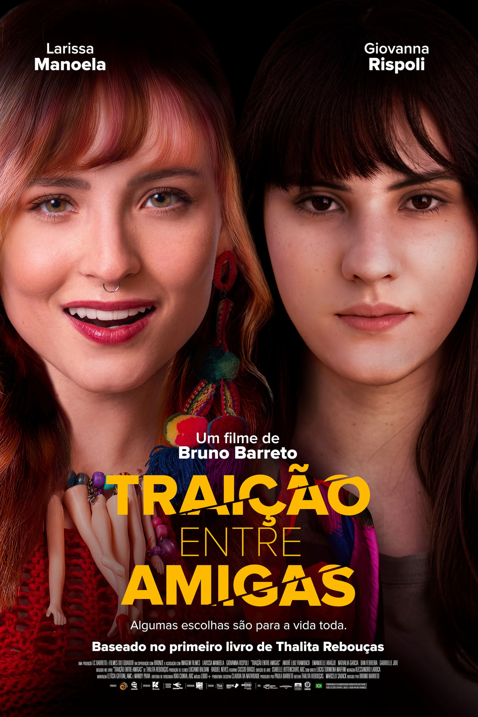 Traição Entre Amigas Hindi Dubbed Movie Poster (2025)