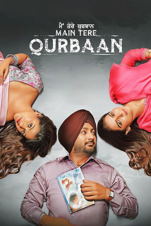 Main Tere Qurbaan Hindi Dubbed Movie Poster (2025)