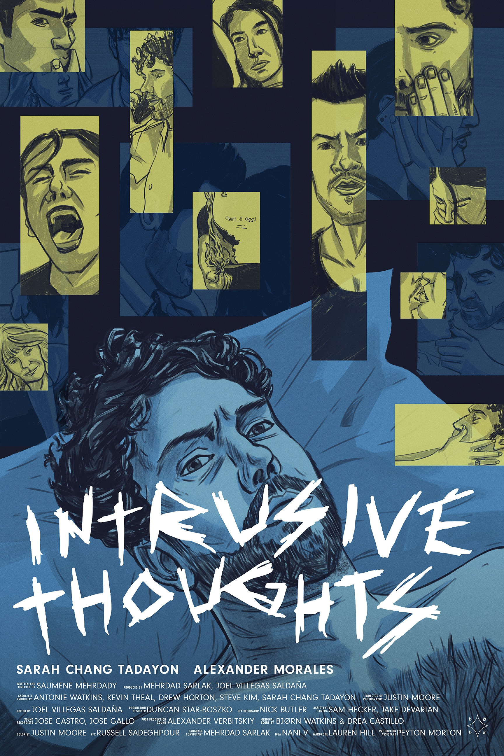 Intrusive Thoughts Hindi Dubbed Movie Poster (2026)