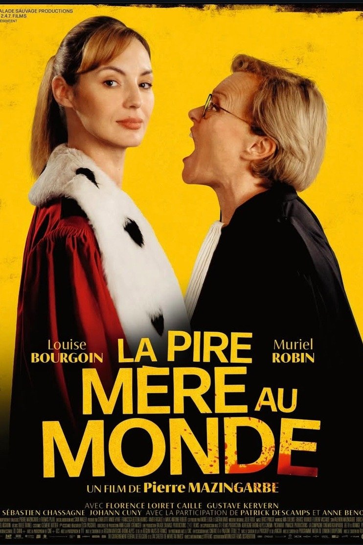 La pire mère au monde Hindi Dubbed Movie Poster (2025)
