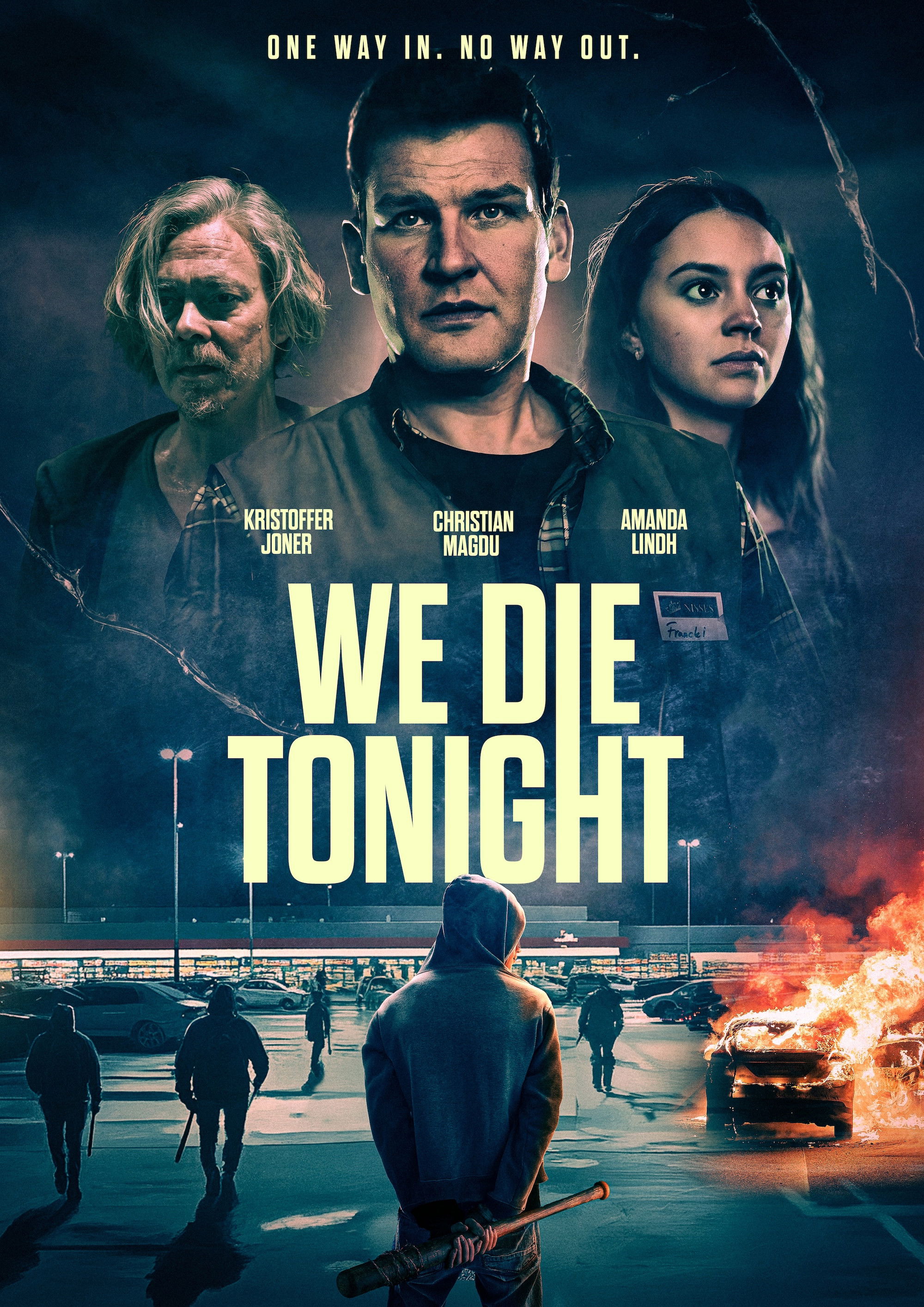 We Die Tonight Hindi Dubbed Movie Poster (2025)