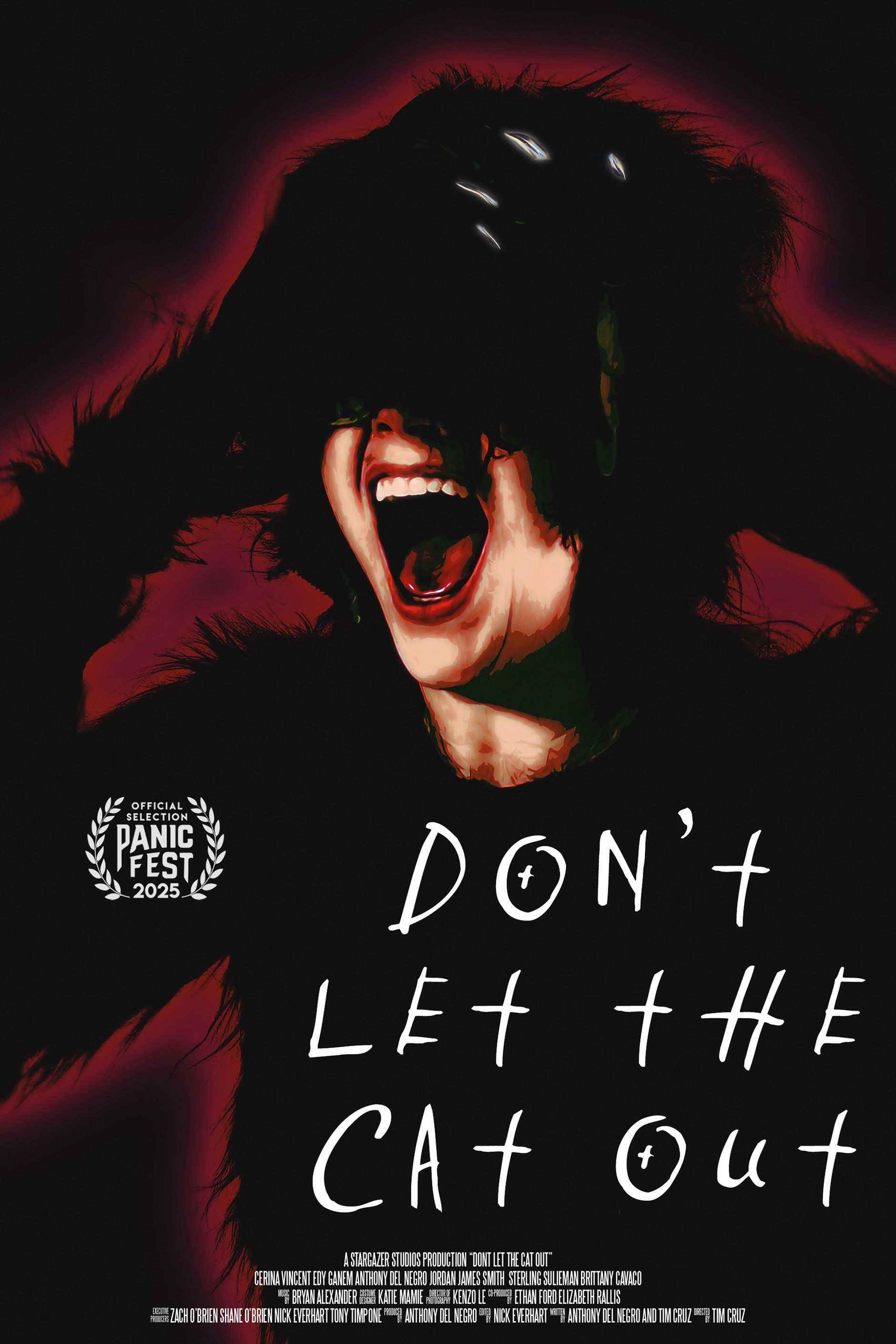 Don't Let the Cat Out Hindi Dubbed Movie Poster (2025)