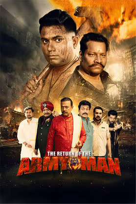 The Return of the Army Man Hindi Dubbed Movie Poster (2026)