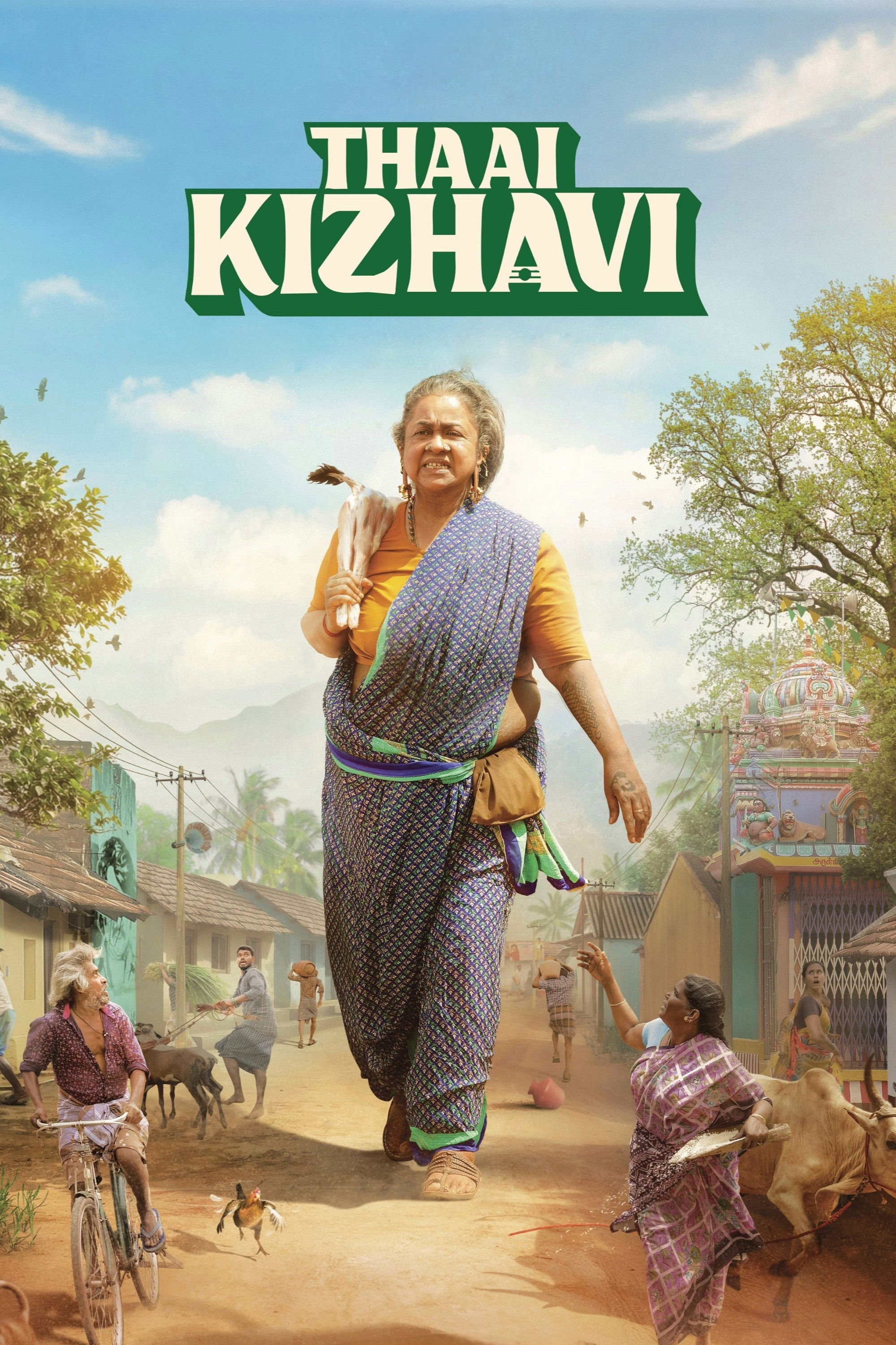 Thaai Kizhavi Hindi Dubbed Movie Poster (2026)